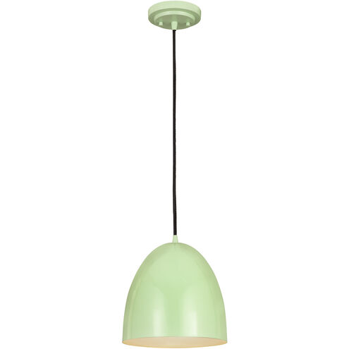 Z-Studio 1 Light 9.5 inch Mint Pendant Ceiling Light