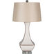 Delhi 30.5 inch 100 watt Cream Table Lamp Portable Light