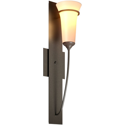 Banded 1 Light 4.25 inch Dark Smoke Wall Torch Sconce Wall Light