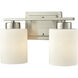 Summit Place 2 Light 12.00 inch Bathroom Vanity Light