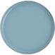 Nelson Light Blue Enamel and Polished Nickel Tray, Set of 2