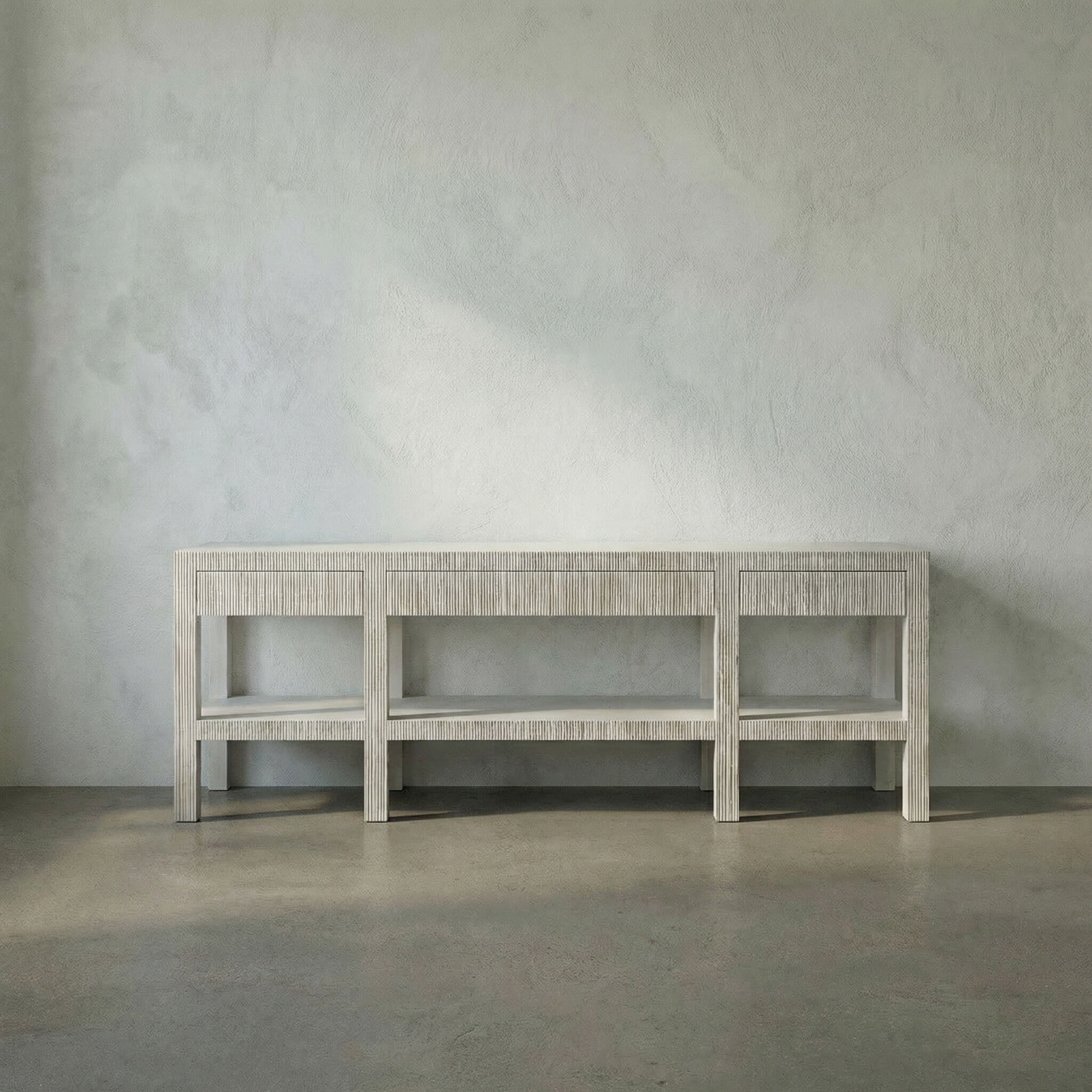 Conrad 81 X 20 inch White Wash Console