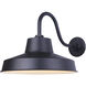 Landis 14 inch Black Outdoor Barn Light