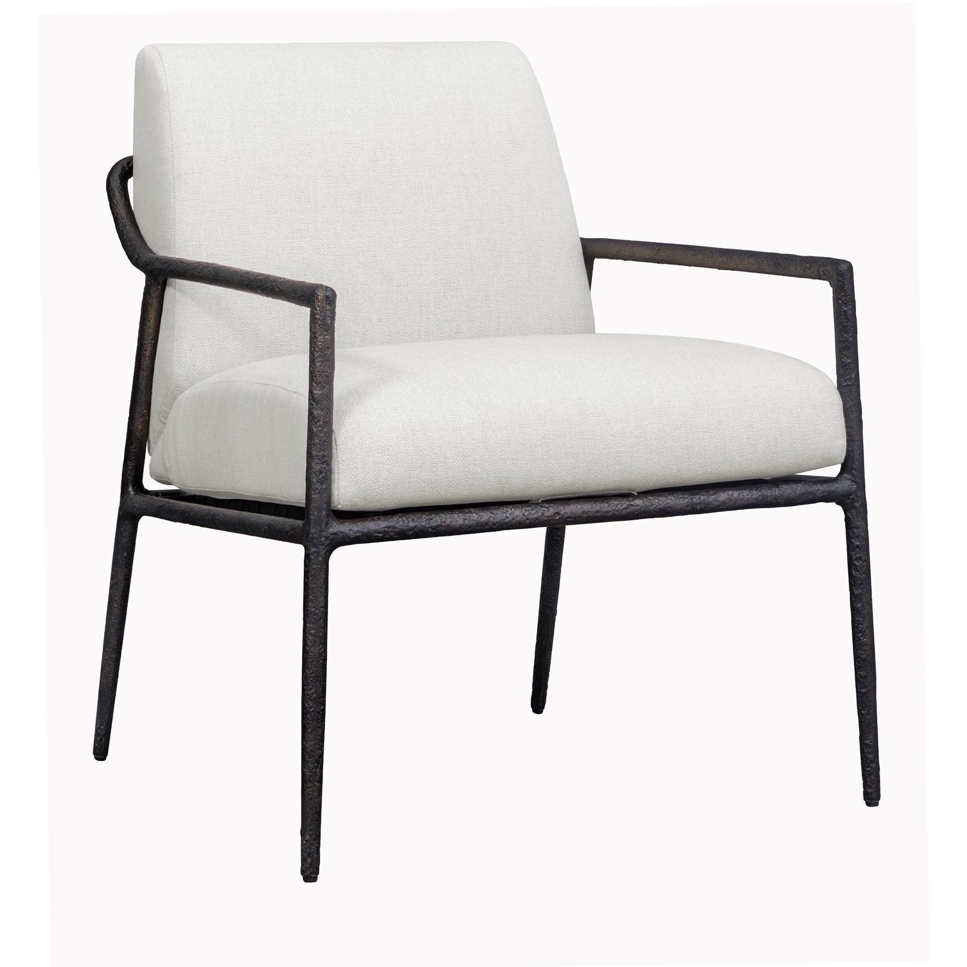 Thayer Java and Oyster White Outdoor Lounge Chair