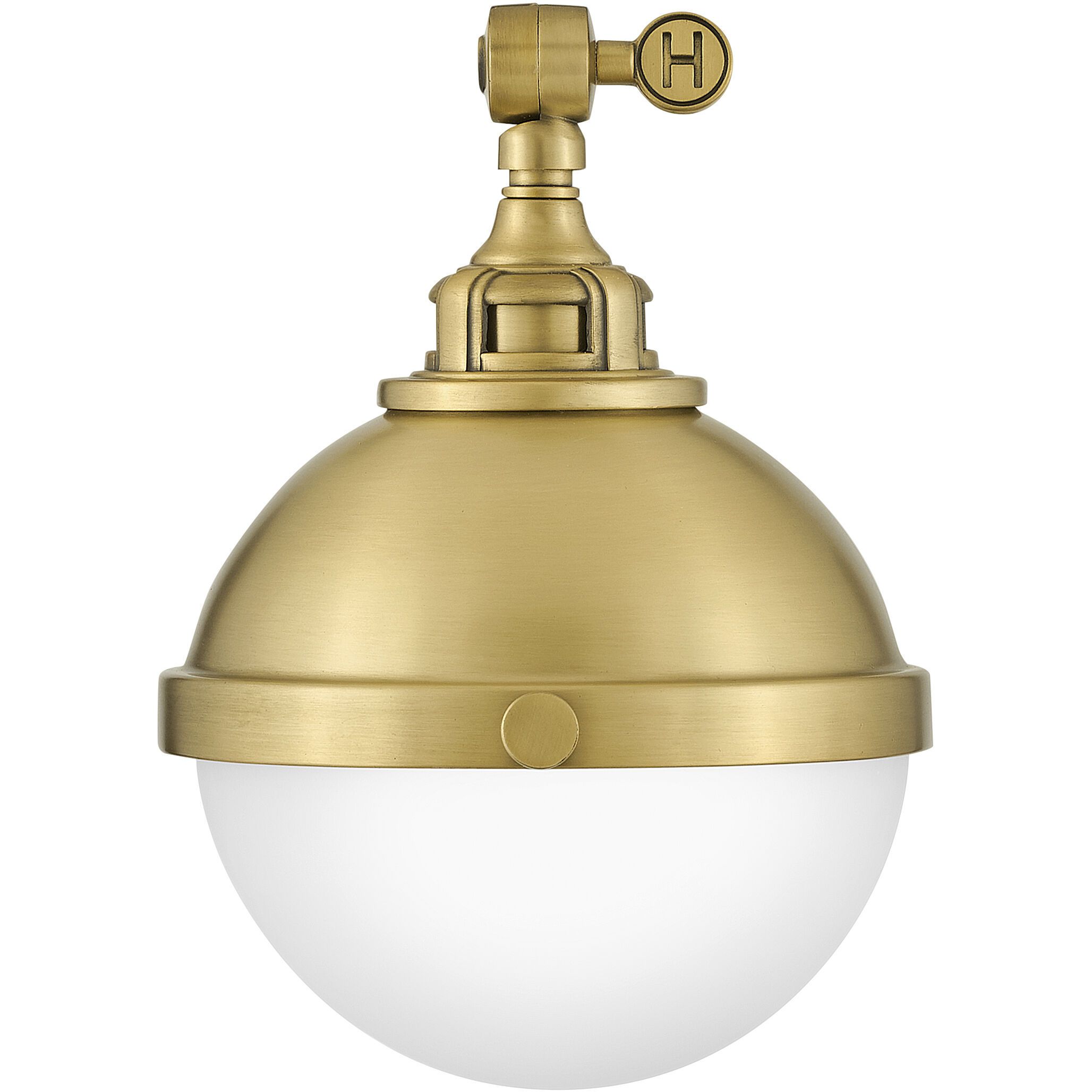 Fletcher 1 Light 7 inch Satin Brass Indoor Wall Sconce Wall Light