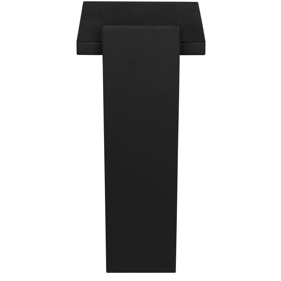 Brienne 24 X 13 inch Matte Black Side Table