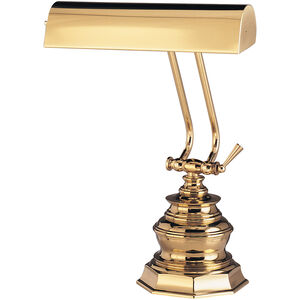 Piano/Desk 14 inch 40 watt Polished Brass Piano/Desk Lamp Portable Light in Octagon
