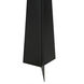 Saturn 65 inch 25.00 watt Matte Black Floor Lamp Portable Light