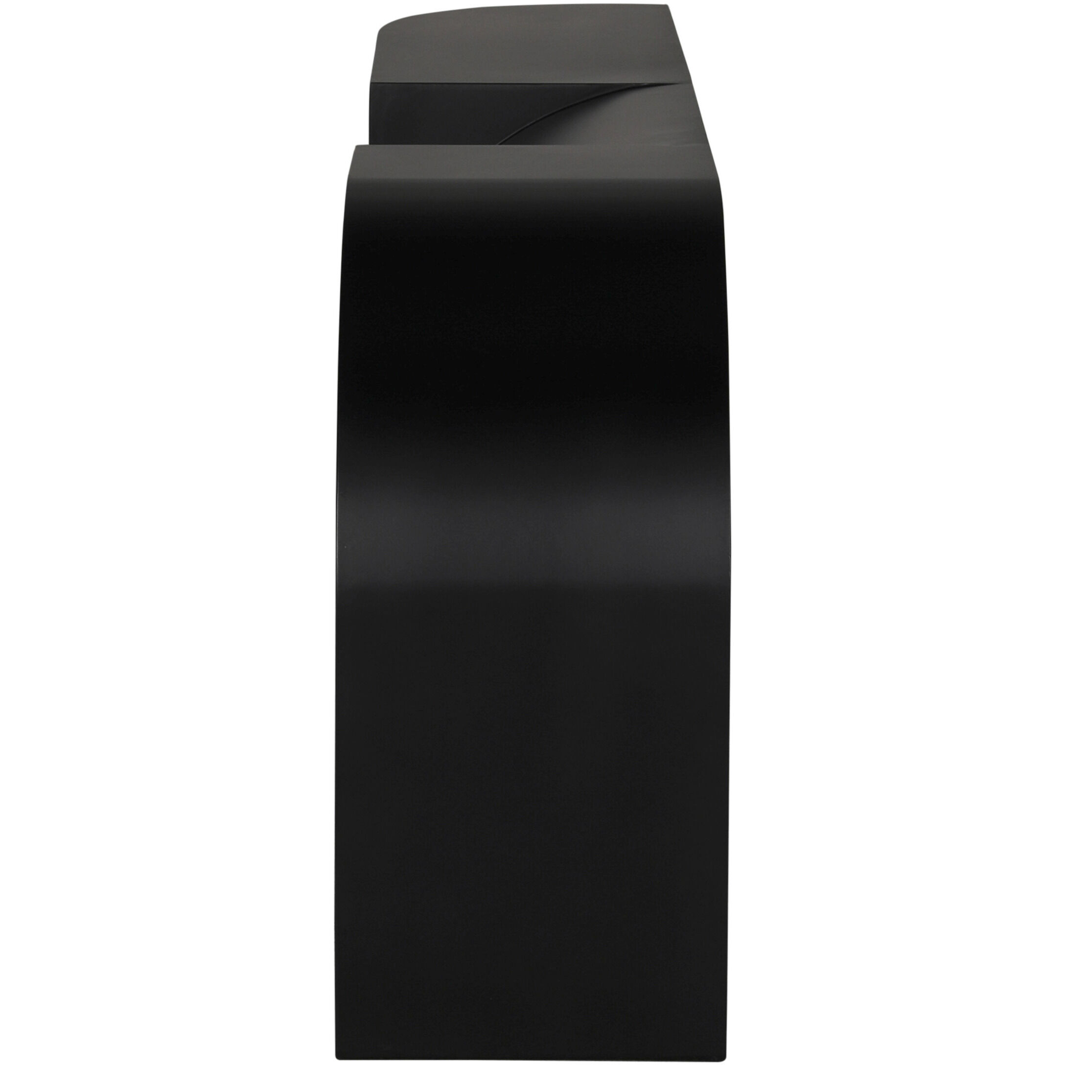 Crafter 75 X 14 inch Matte Black Console