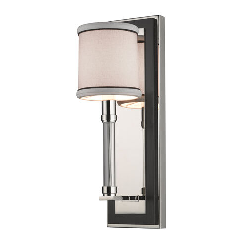 Collins 1 Light 4.5 inch Polished Nickel Wall Sconce Wall Light