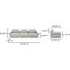 Rosello Grey Modular Sofa