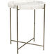 Chico 25 X 21 inch Antique Silver Side Table