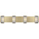 Kelly Wearstler Esfera Wall Sconce Wall Light in Natural Brass