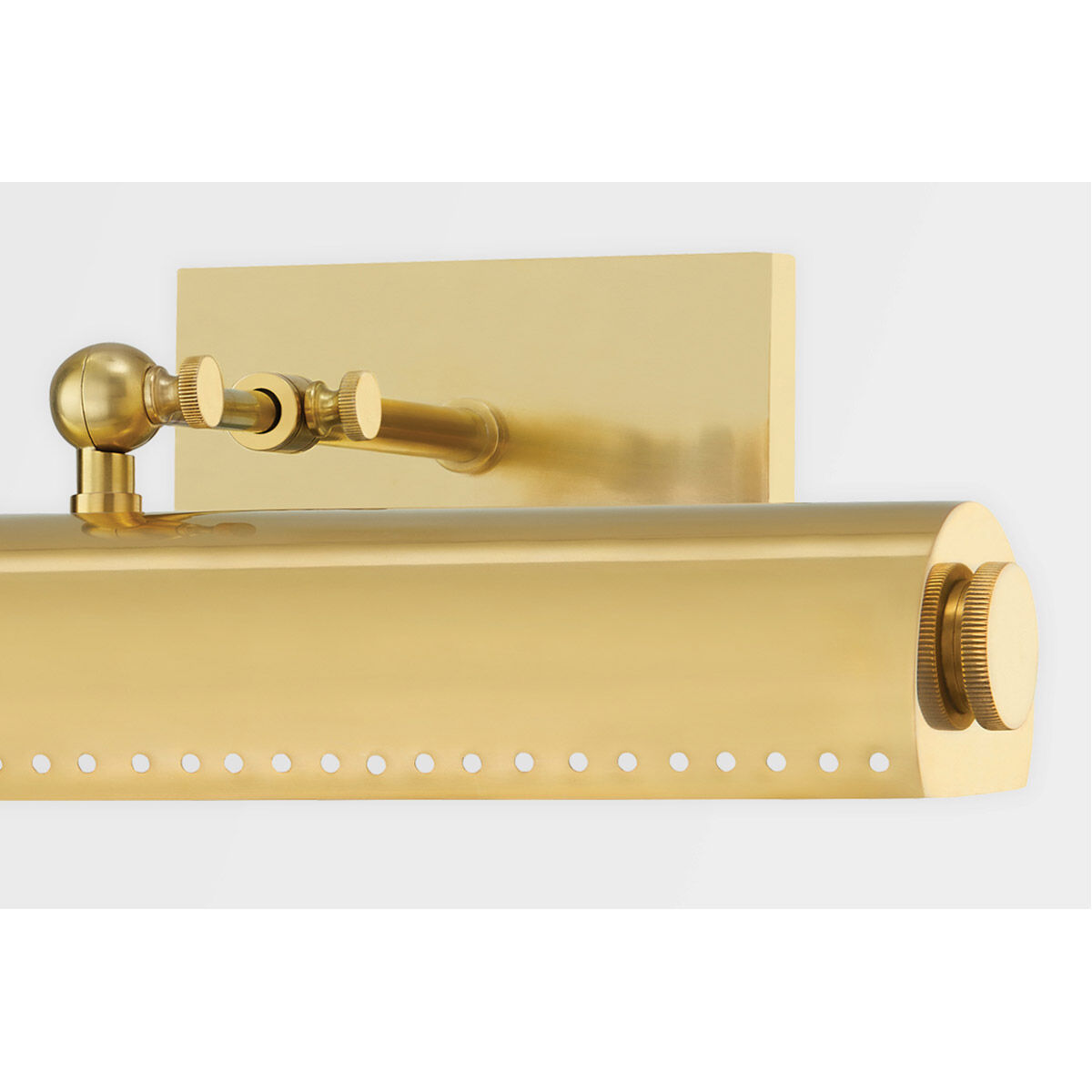 Hampshire 50 watt 15.75 inch Aged Brass Picture Light Wall Light, Medium