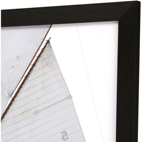 Waterside White and Brown and Gray and Neutral Framed Art