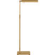 Chapman & Myers Lawton 41 inch 8 watt Antique-Burnished Brass Adjustable Pharmacy Lamp Portable Light, Medium