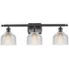 Ballston Dayton LED 26 inch Oil Rubbed Bronze Bath Vanity Light Wall Light in Clear Glass, Ballston
