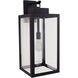 Marin 1 Light 10 inch Textured Black Outdoor Lantern