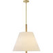 Bruna 4 Light 24 inch Lacquered Brass Chandelier Ceiling Light