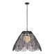 Sylari 1 Light 30 inch Dark Matte Black Pendant Ceiling Light