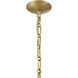 Marbelle 1 Light 10 inch Legacy Brass Pendant Ceiling Light