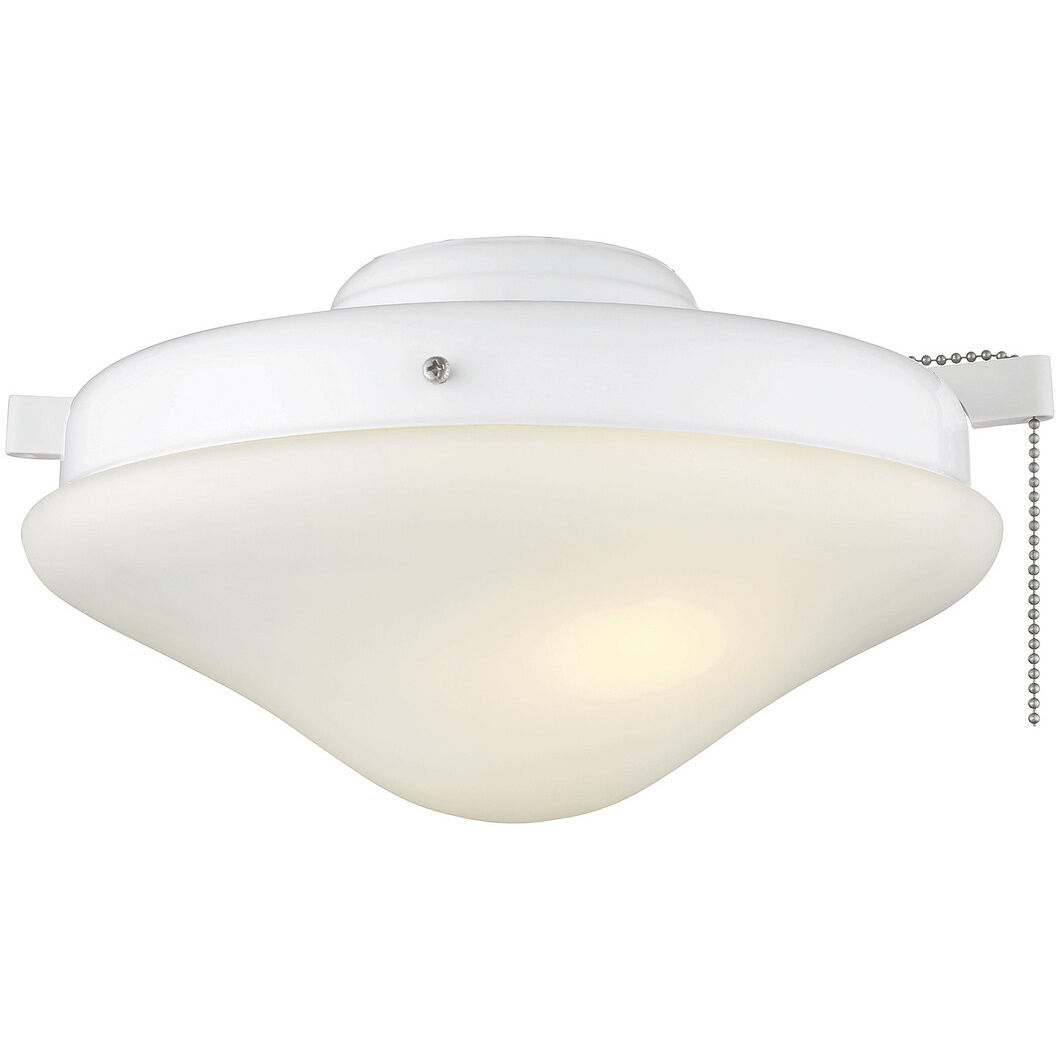 Traditional LED White Ceiling Fan Light Kit