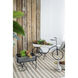 Anita Black/White Plant Stand