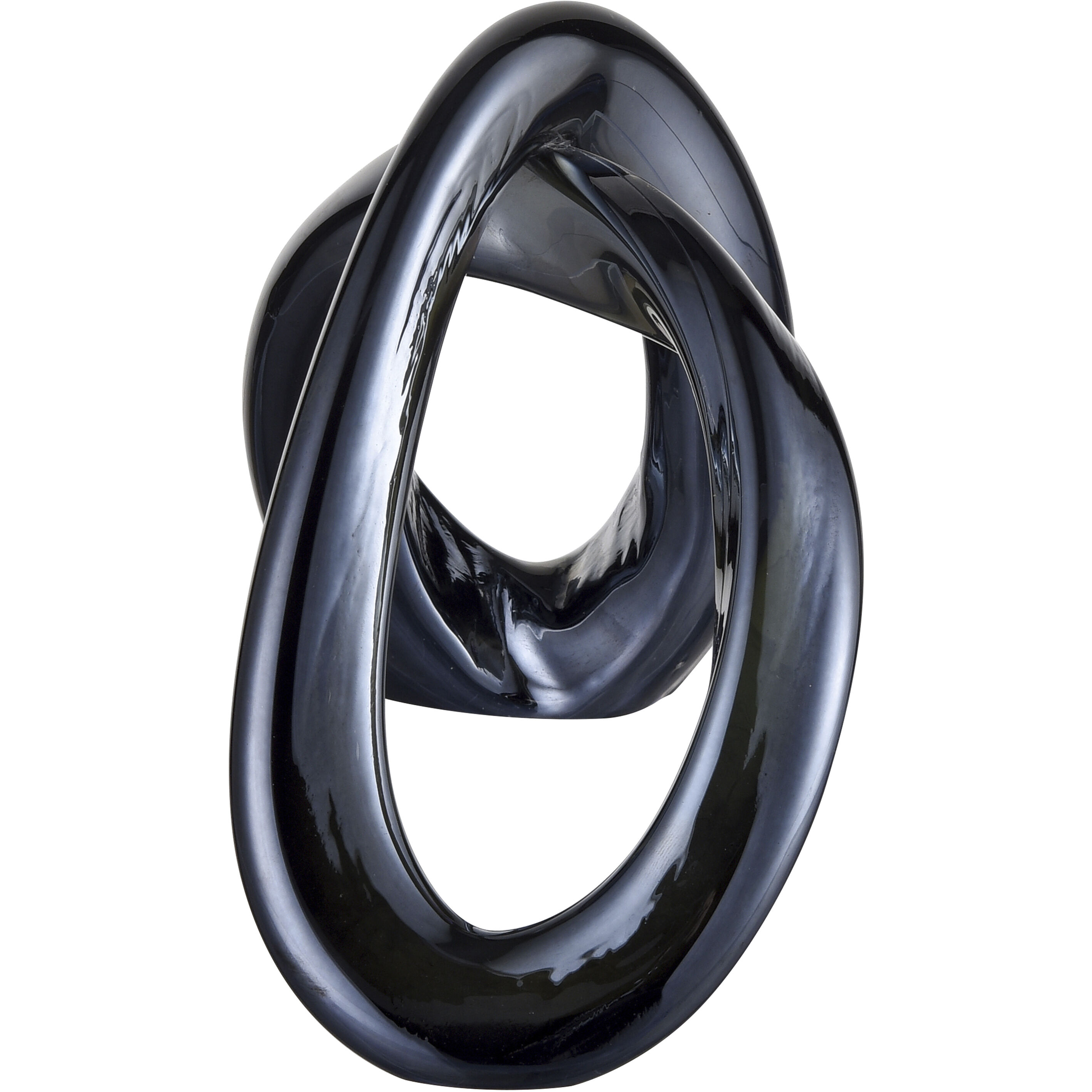 Twisted Pearlescent Decorative Object