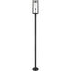 Dunbroch 1 Light 95.5 inch Black Outdoor Post Mounted Fixture