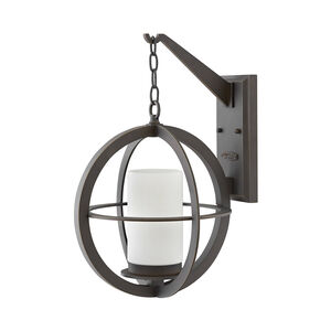 Open Air Compass 1 Light 21 inch Oil Rubbed Bronze Outdoor Wall Lantern, Large