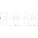 Artemis 6 Light 25 inch Modern Gold Vanity Wall Light