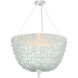 Thalassa 1 Light 29.5 inch Sugar White Pendant Ceiling Light