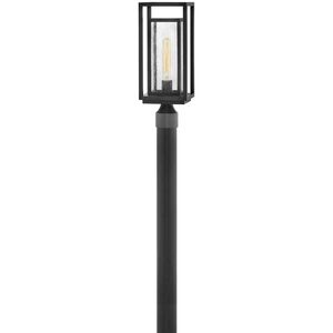 Coastal Elements Republic LED 17 inch Black Outdoor Post Mount Lantern, Estate Series