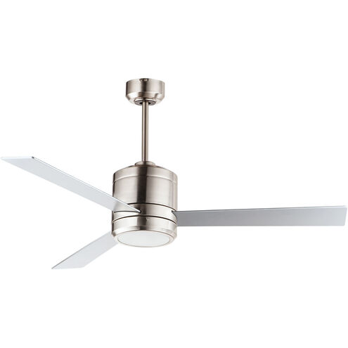 Tanker 52 inch Satin Nickel Outdoor Ceiling Fan