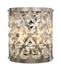 Cassiopeia 2 Light 9 inch Polished Nickel Wall Sconce Wall Light
