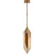 Kelly Wearstler Ophelion LED 6 inch Antique-Burnished Brass Pendant Ceiling Light, Small