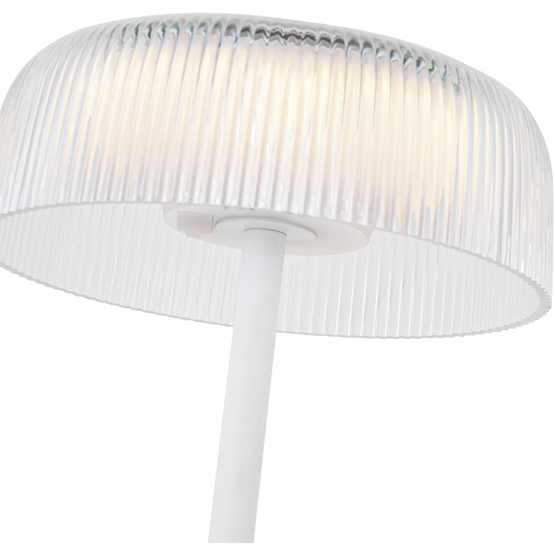 Brilla 10.5 inch 3 watt White Table Lamp Portable Light