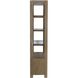 Markham Brown with Clear Bookshelf