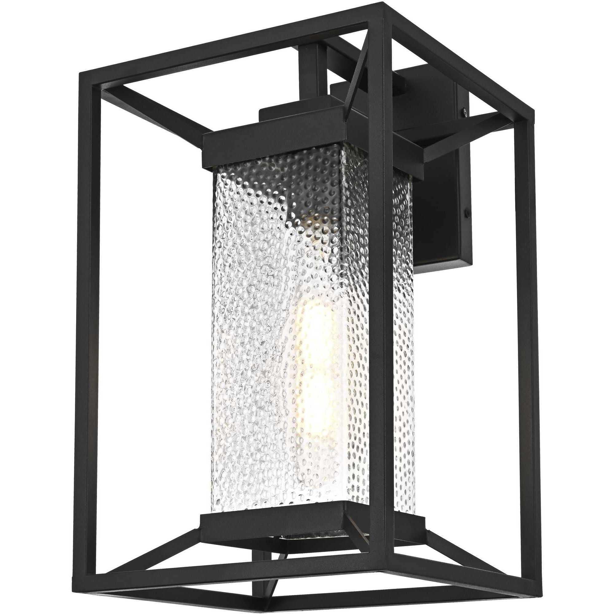Willington 1 Light 17 inch Black Outdoor Wall Sconce