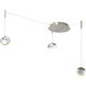 Athena LED 12.2 inch Brushed Nickel Pendant Ceiling Light