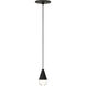 Sean Lavin Cupola LED Nightshade Black Pendant Ceiling Light, Integrated LED