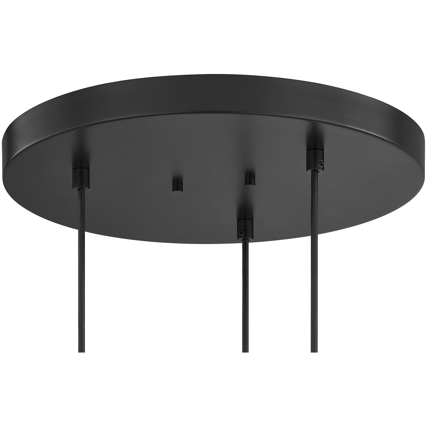 Pharr 3 Light 22 inch Matte Black Pendant Ceiling Light