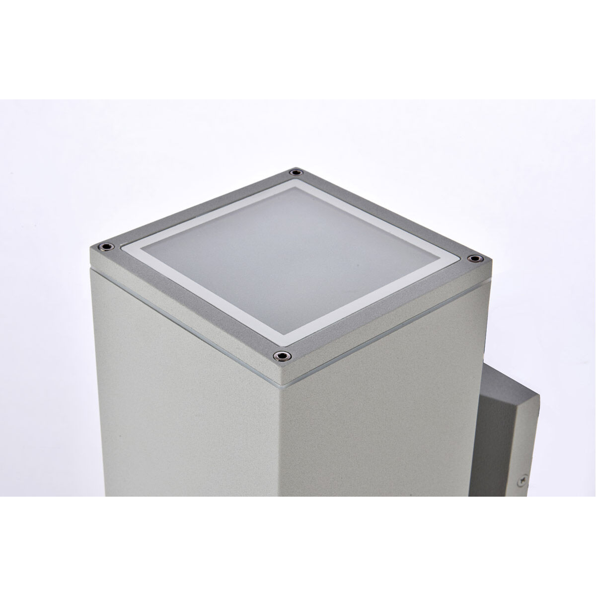 Raine 2 Light 12 inch Silver Outdoor Wall Light