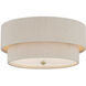 Helbert 4 Light 18.00 inch Flush Mount