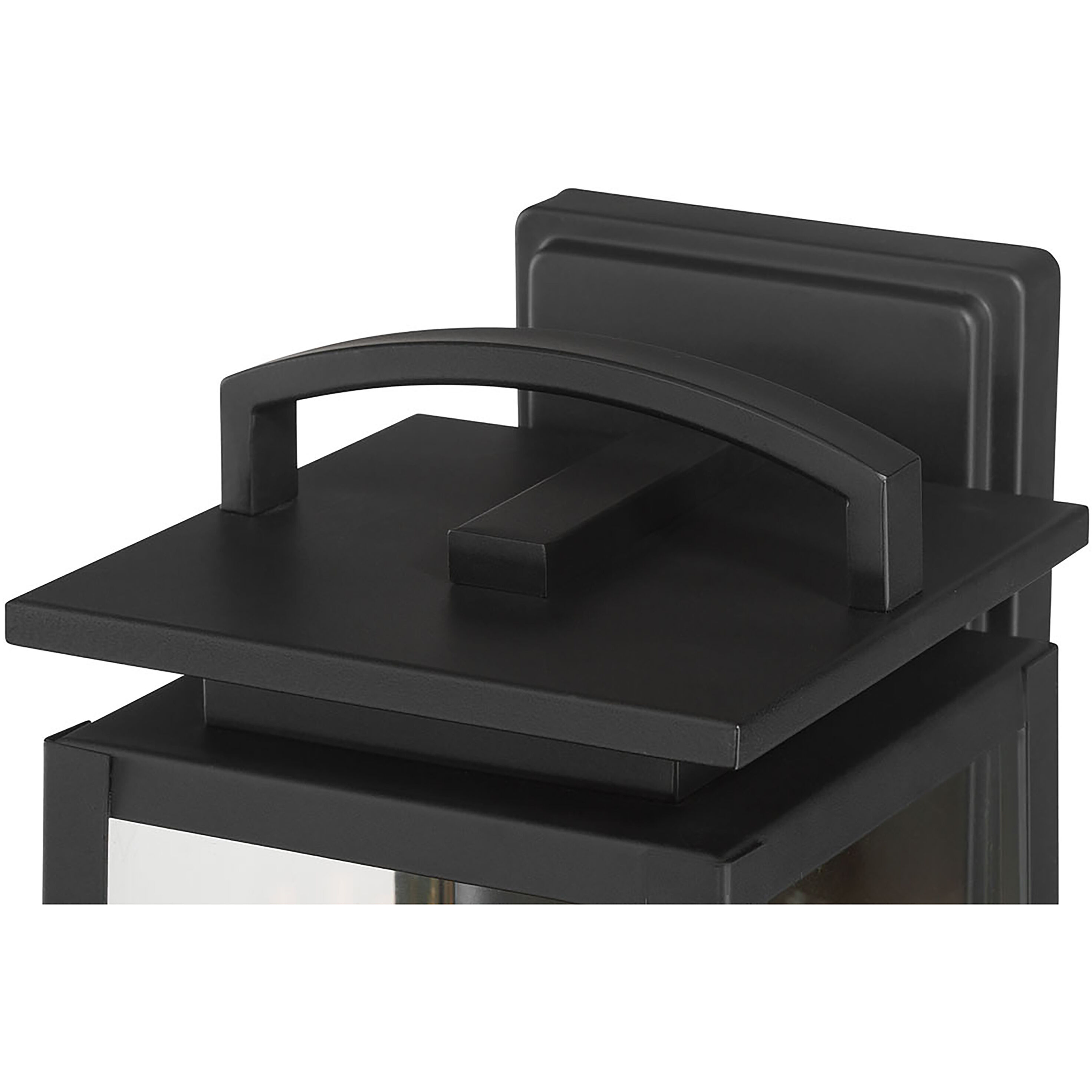 Kendrix 1 Light 14 inch Powder Coated Black Outdoor Wall Sconce