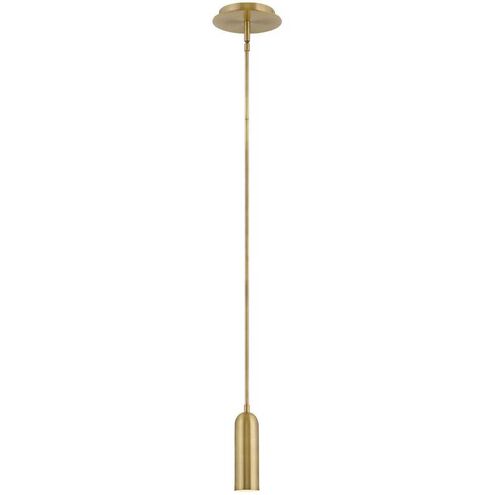 Dax LED 2 inch Heritage Brass Indoor Pendant Ceiling Light