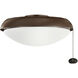 Accessory LED LED Integrated Coffee Mocha Fan Light Kits