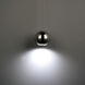 Acid LED 4.5 inch Polished Nickel Pendant Ceiling Light