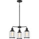 Ludlow 3 Light 20 inch Earth Black Chandelier Ceiling Light