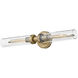 Vaughn 2 Light 25 inch Heritage Brass Vanity Light Wall Light
